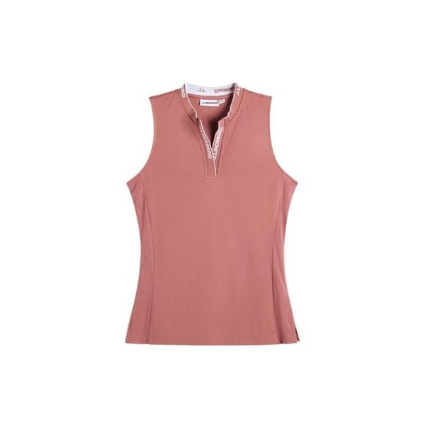 26SS 제이린드버그 LEYA 슬리브리스 탑 GWJT17069E195 WITHERED ROSE DOM