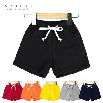 NYKIDS NY KIDS 무지 면반바지(데일리)