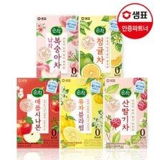 [G]샘표 순작 콜드브루 0kcal 과일허브티 5종 20T 3개