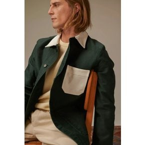 몰스킨 남성 (M) 발로리스 투톤 Work Jacket_DARK GREEN_LPTA0JK44M