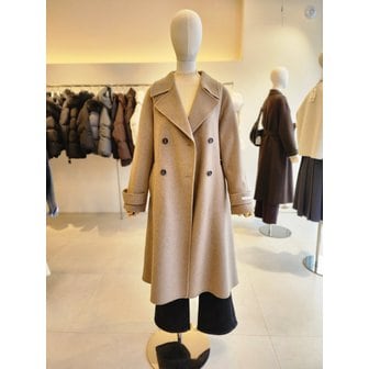 JJ지고트 [여주점] [JJ 지고트] 여성 울 캐시미어 블렌드 더블 핸드메이드코트GRBM0CT941