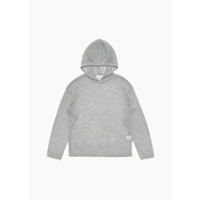 아모멘토 24SS NETTED KNIT HOODIE (2COLORS)