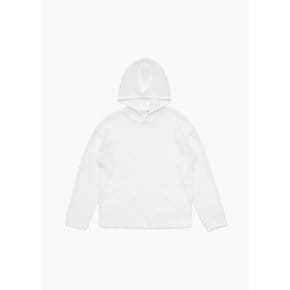 아모멘토 24SS NETTED KNIT HOODIE (2COLORS)