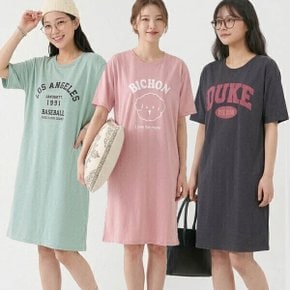 반팔면원피스 롱원피스 원피스잠옷 파자마원피스 수면원피스 수면잠옷원피스 여름원피스 홈웨어 반소매