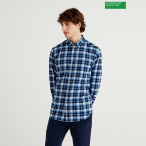 Button down checkered shirt 2F_5XODUQ019_903