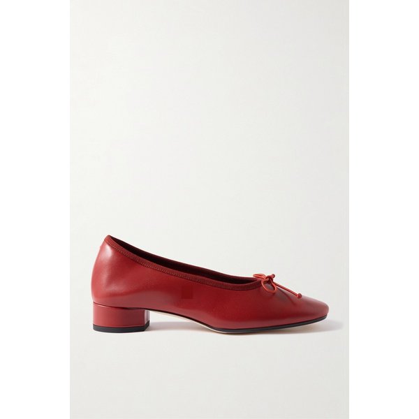 에이디 온다 보우 디테일 가죽 펌프스 46376663162976768