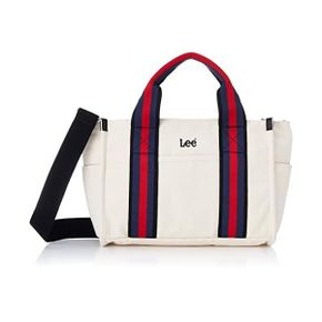 일본 리 가방 백팩 Lee Tote Bag Thick Cotton Canvas Striped Tape 2Way Shoulder Horizontal T