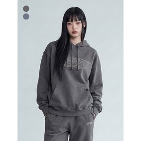 엘립스 오버핏 피그먼트 후드 W (2Color)