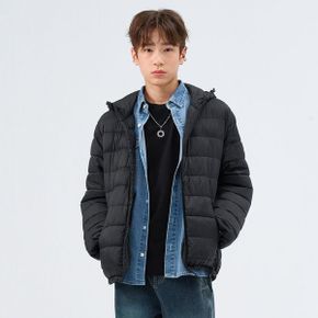 공용 라이트 후드 패딩 점퍼 FFJB4121C03_P438815900