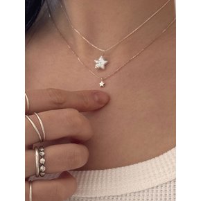 스몰 스타 넥클리스 Small star necklace (silver 925)