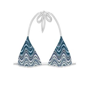 25SS 세인트바쓰 민소매 티셔츠 LEAH 01844HRACHEL SEA WAVE 59 Blue