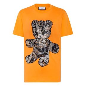 5035282 PHILIPP PLEIN T-shirt Round Neck SS Paisley Teddy Bear 104078645