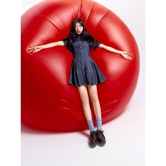 게스 [SUZY] 스테이 원워시 반팔 원피스 YQ2D2751