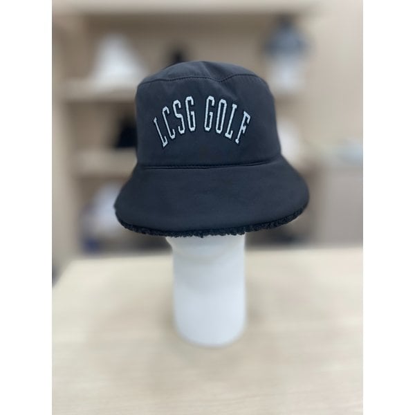 [여주점] 여성 패딩 부클 리버서블 버킷햇모자 GQ422LCPO2  BLCK