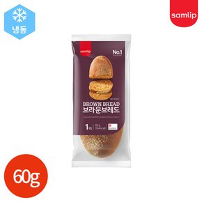 삼립 브라운 브레드 60g x 24개