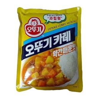  푸드) 오뚜기 카레(약간매운맛) 1kg (W450514)