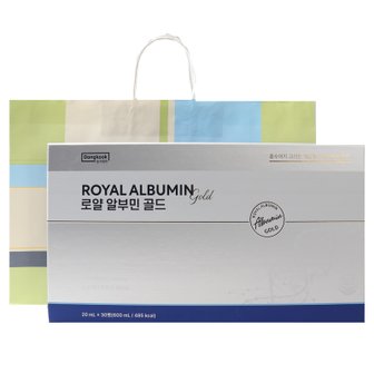 글로벌푸드 동국제약 로얄 알부민 골드 선물세트 30병 600ml