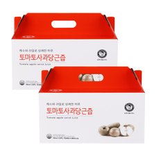 [김재식헬스푸드] 토마토 사과 당근즙 (100ml x 30개 x 2박스) 총60팩