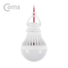 Coms LED 전구 램프- 악어 클립 연결 2.8M 12V 5W