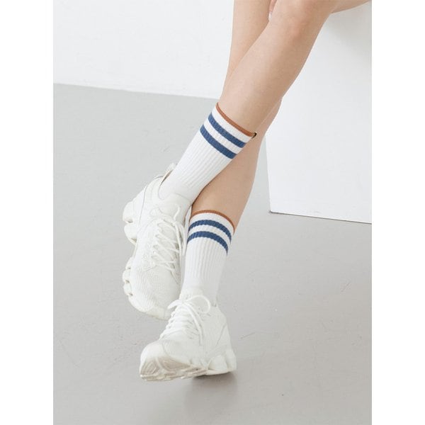 스트라이프 크루 삭스 WH