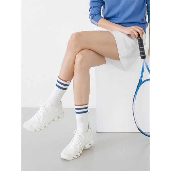 스트라이프 크루 삭스 WH