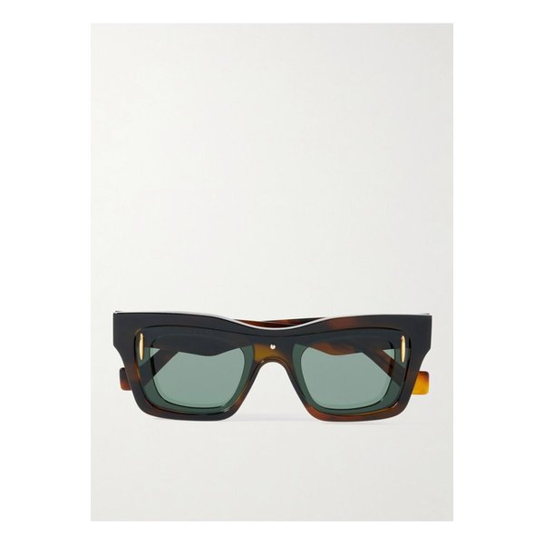 스퀘어 프레임 톨토이즈쉘 아세테이트 선글라스 46376663162887322