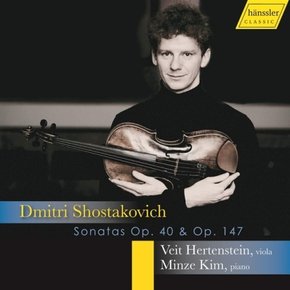 [CD]쇼스타코비치 - 비올라 소나타 Op.147, 첼로 소나타 Op.40 (비올라 연주) / Shostakovich - Viola Sonata Op.147, Cello Sonata Op.40 (Viola Version)