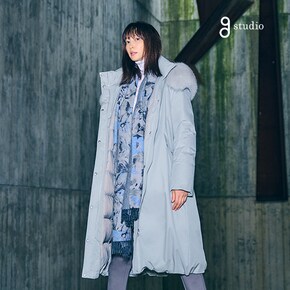 24FW 플라워 울캐시미어 양면 머플러