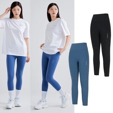 디스커버리 [24S/S] 디스커버리 DWLG92043 플렉스 아이스 8.2부 여름 러닝 등산 요가 필라테스 레깅스