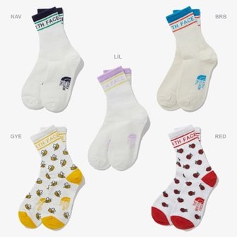 노스페이스키즈 NY4MQ00 키즈 미드 삭스 KIDS MID SOCKS