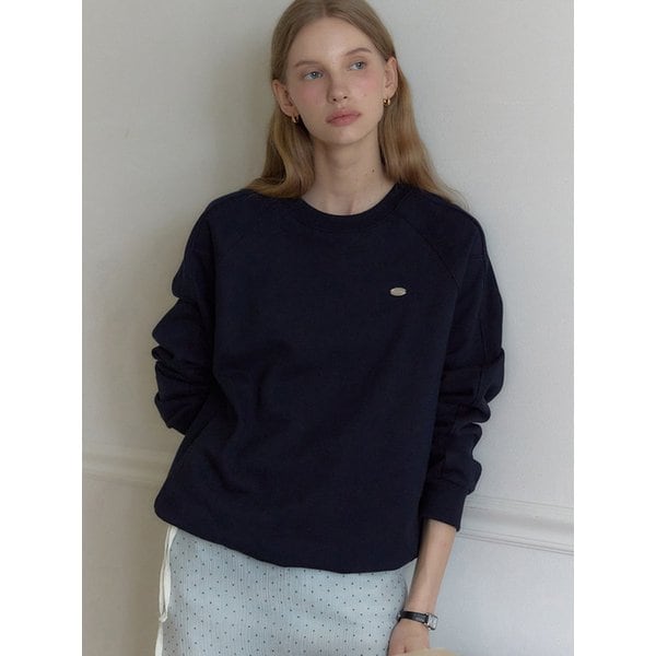 Cutline Raglan Sweatshirt - Navy
