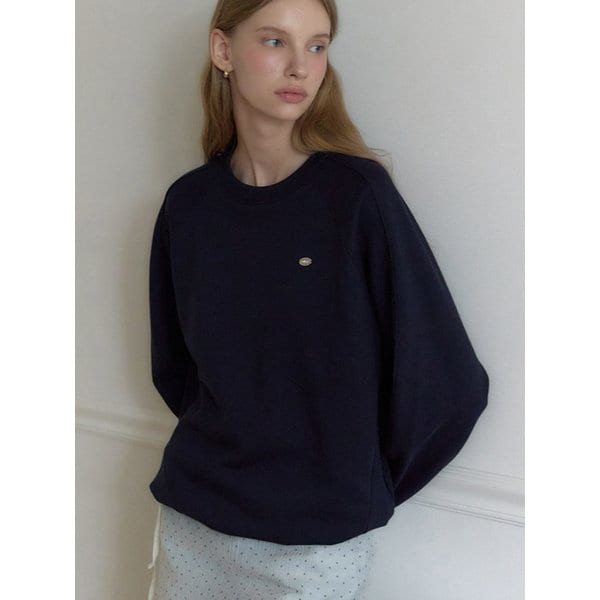 Cutline Raglan Sweatshirt - Navy