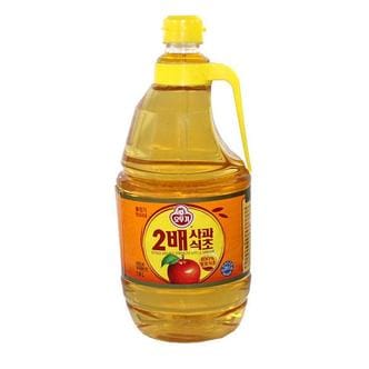 제이큐 발효 오뚜기 2배 사과식초 1.8L 2개