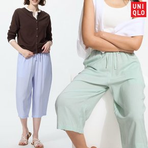 UNIQLO 유니클로 레이온 리라코 팬츠