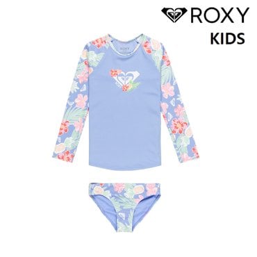 록시 유아동용 래쉬가드+팬티SET TROPICAL STORY LS LYCRA SET (TF21BR060)