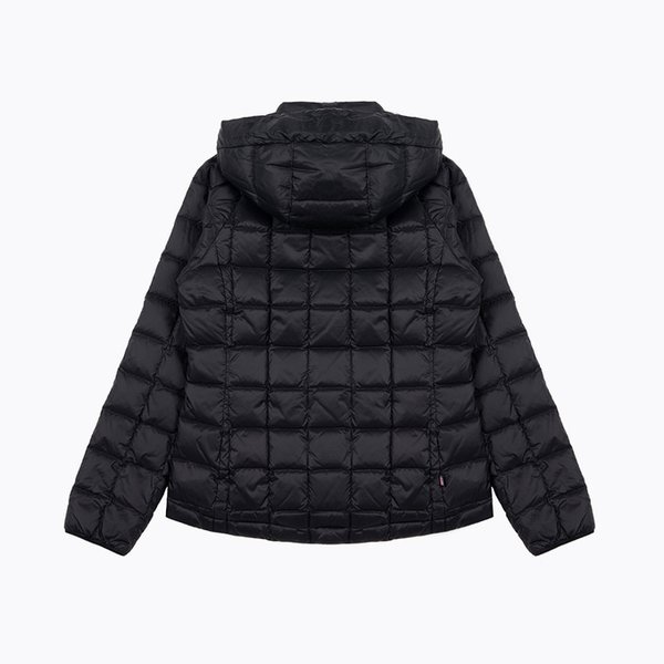[여주점] [여성용]하이크 그리드 경량 후드 프리미엄 구스 다운 M24W2-WDW201BLK