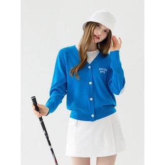 퍼디 버디펏 울니트 가디건 [블루]