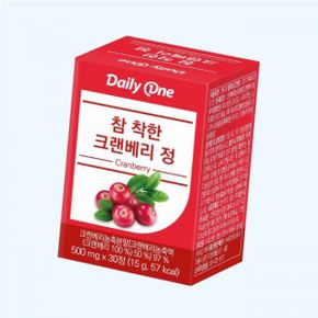 참 착한 크랜베리 정 여성 여자 우먼스 농축 분말 500mg X 30정 x 5114820