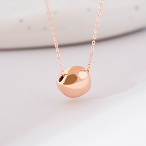 14k 조약돌 목걸이