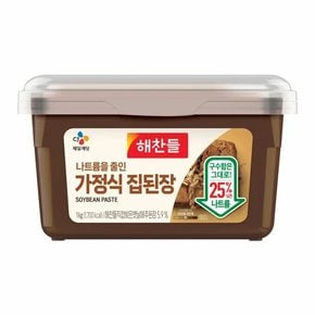 해찬들 나트륨을 줄인 가정식 집된장 1kg