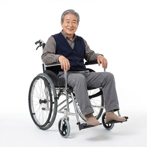 알루미늄 휠체어 A1 대여상품 전국 1개월 임대 렌탈 경량 접이식 소유권이전형