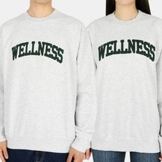 22FW 공용 웰니스 부클 맨투맨(그레이) WELLNESS BOUCLE /국내당일발송