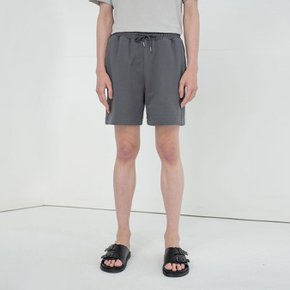 STRING SWEAT SHORTS_CHARCOAL