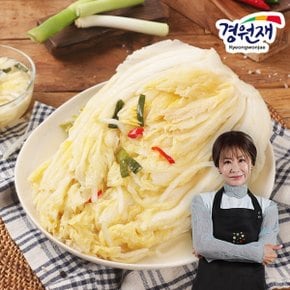 [경원재] 국내산 농산물로 만든 백김치 3kg