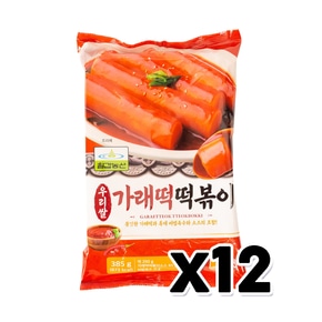 칠갑농산 우리쌀 가래떡 떡볶이 즉석간편조리 385g x 12개