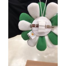 [부산점] 무라카미 다카시 - 플라워브로치  Keychain Green x White