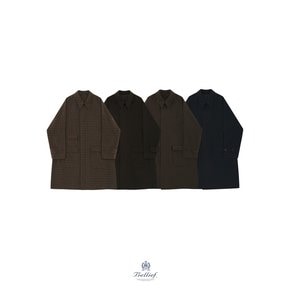 Wool comfort Raglan Coat (Navy)