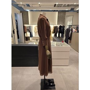 [파주점] 세트 시스루 버튼 블라우스 + 투턱 퀼로트 팬츠 JS8B0BL713,JS8B0SL713