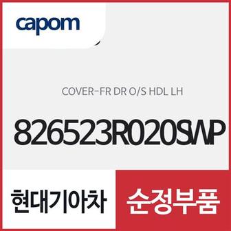 현대모비스 앞문 외캐치 캡(외부 도어캐치 핸들커버),운전석쪽 (826523R020SWP) K7