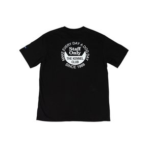 KENNEL CLUB LOGO TEE (BLACK)